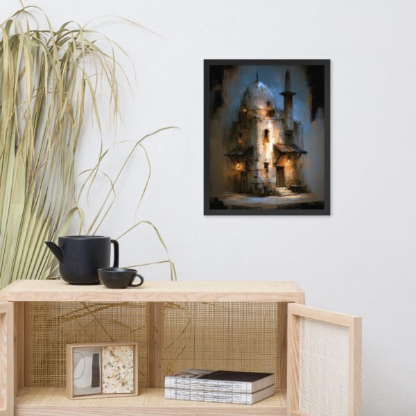 enhanced-matte-paper-framed-poster-in-black-16x20-front-6abaabe819cd4.jpg The Masjid of Light — Framed Fine Art Poster